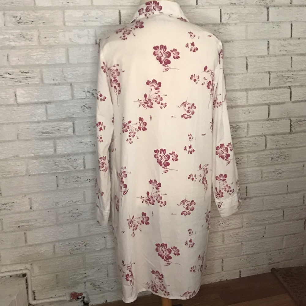 Vintage button front nightshirt w pocket NATIONAL - Picture 5 of 16
